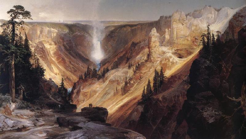 Moran, Thomas The Grand Canyon of the Yellowstone Germany oil painting art